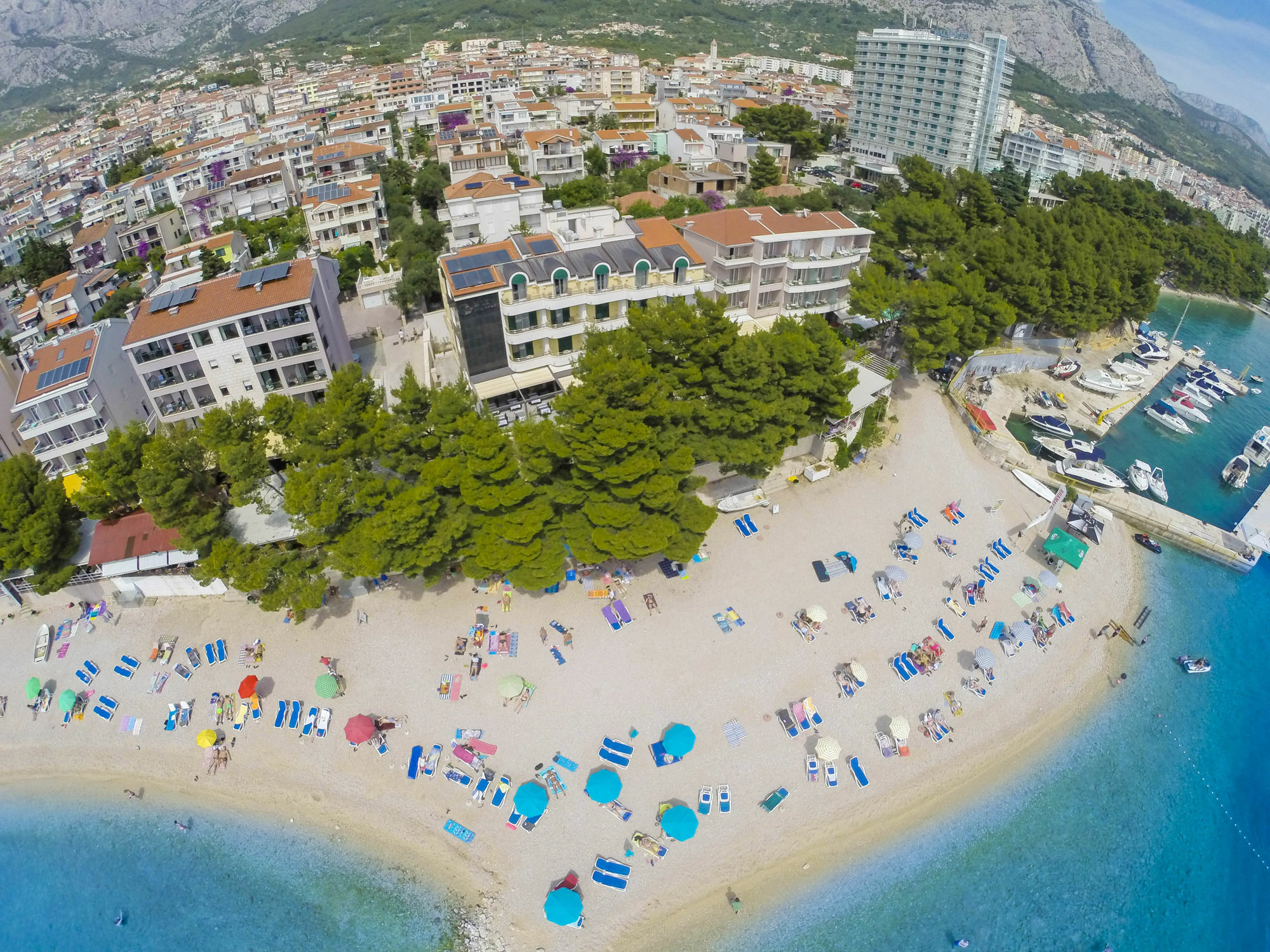 Hotel Milenij Makarska Dış mekan fotoğraf